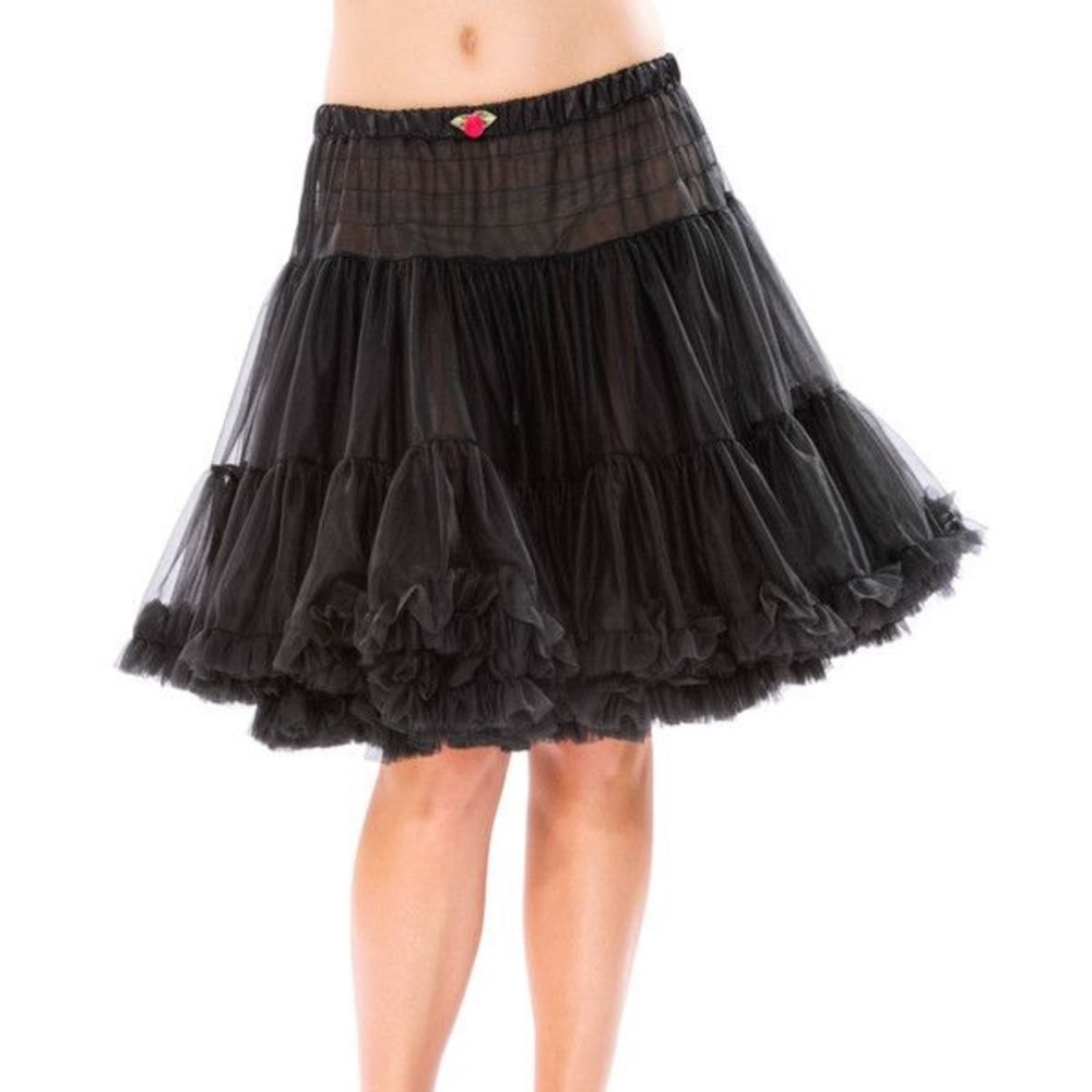 Betsey Johnson Black Crinoline Petticoat